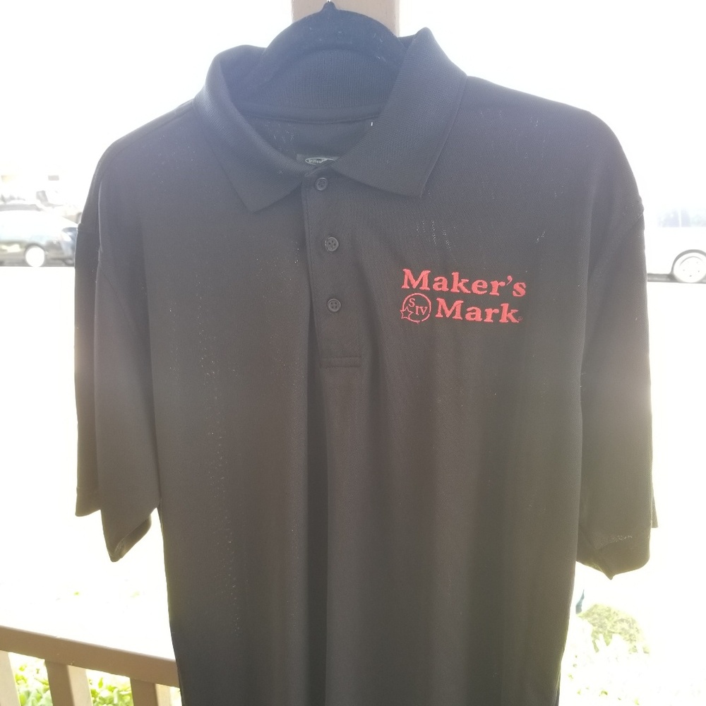 Makers Mark Black Polo